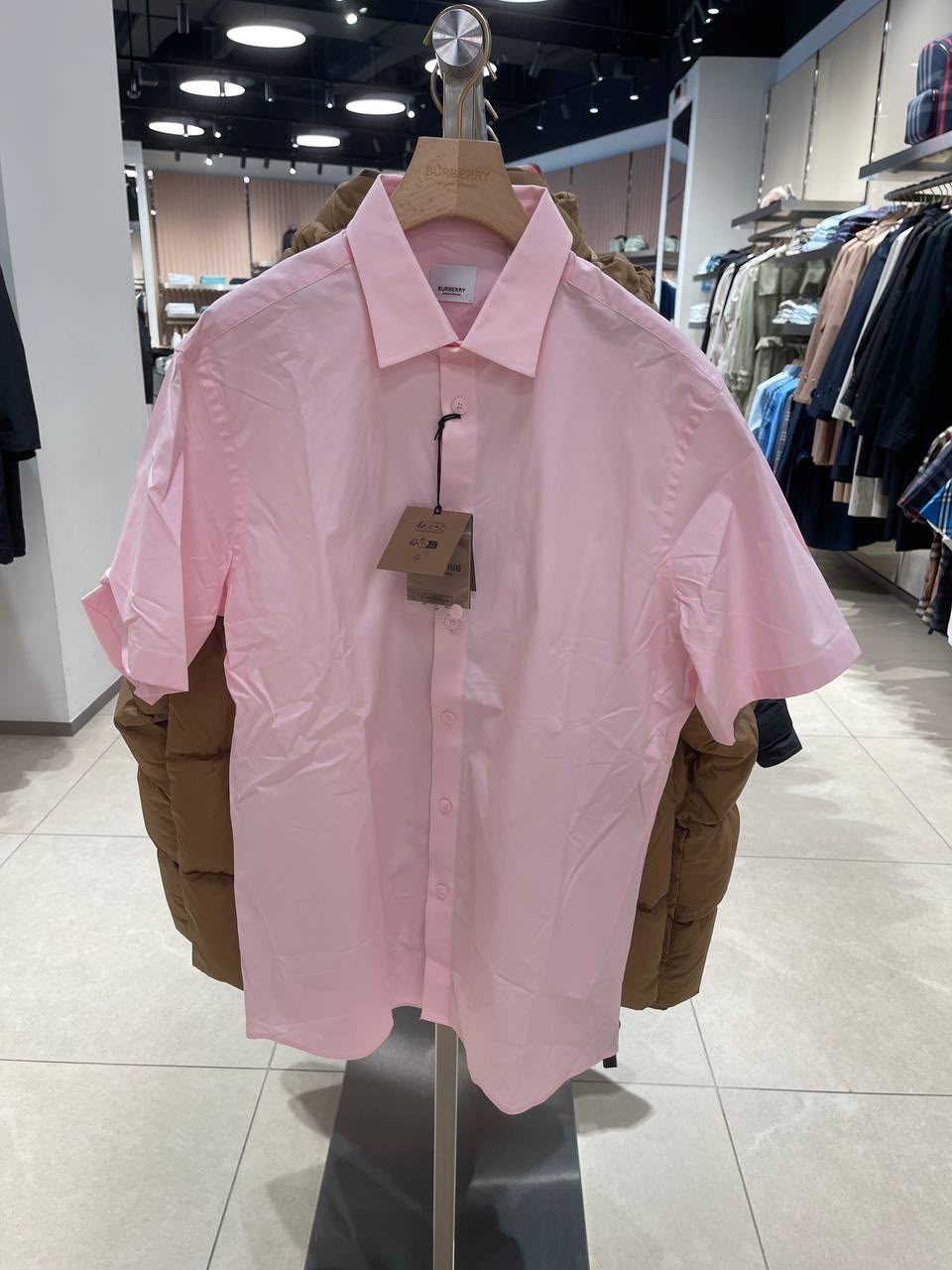 Short-sleeve Cotton Poplin Shirt