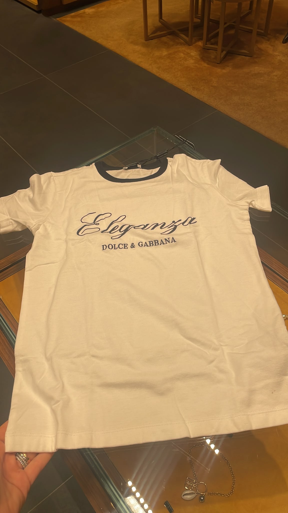 'Eleganza' Ringer T-Shirt