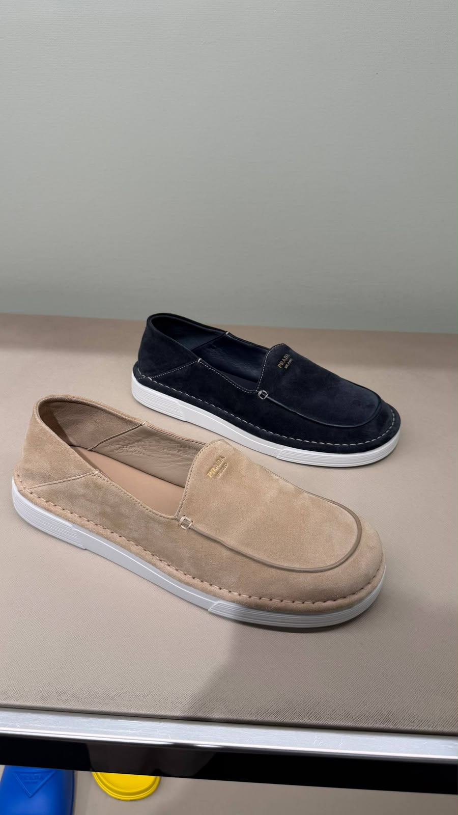 Suede Loafers