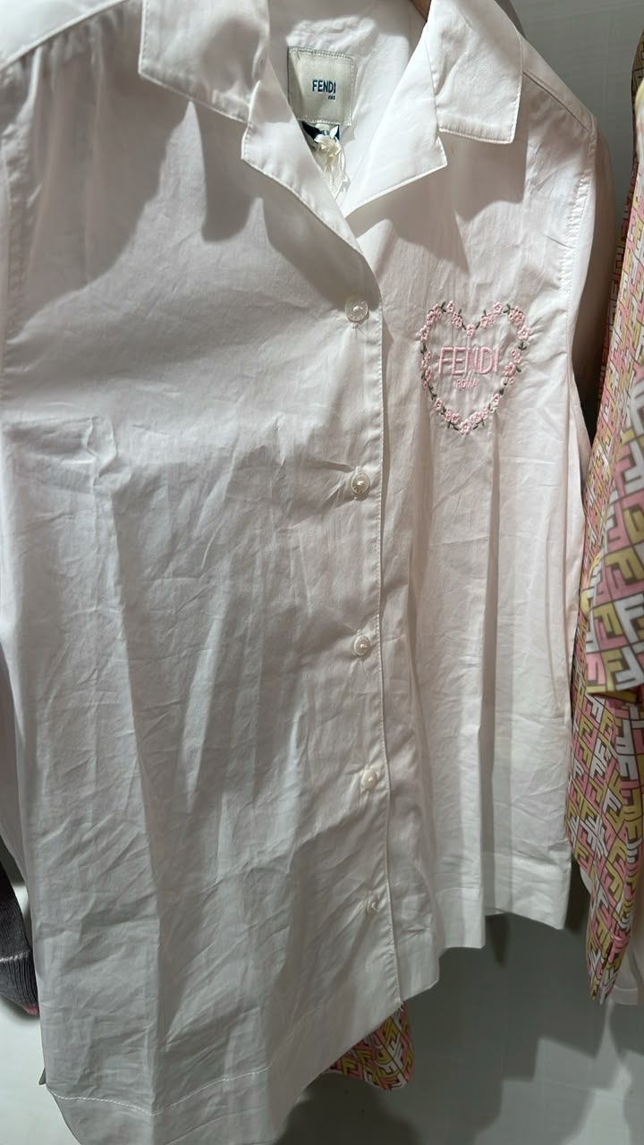 Roma Embroidered Cotton Shirt