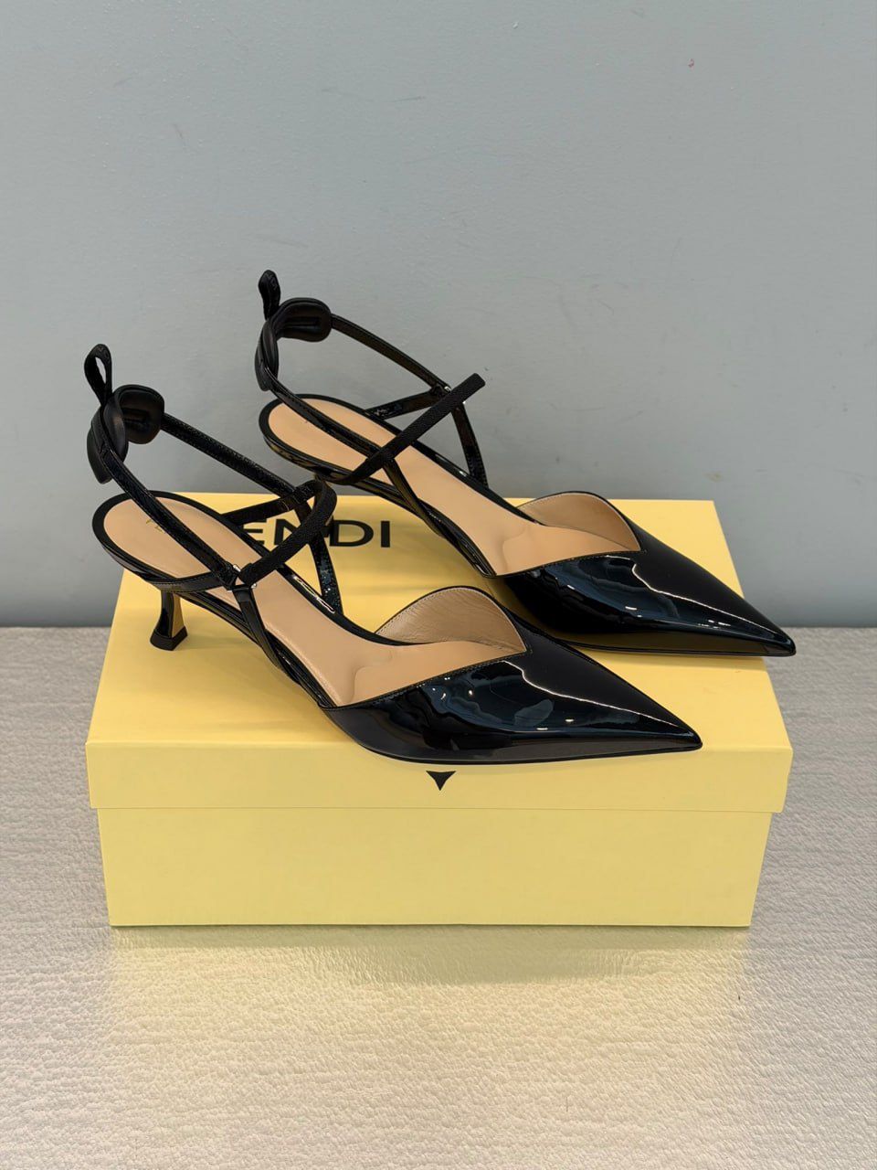 First Kitten Heel Pumps