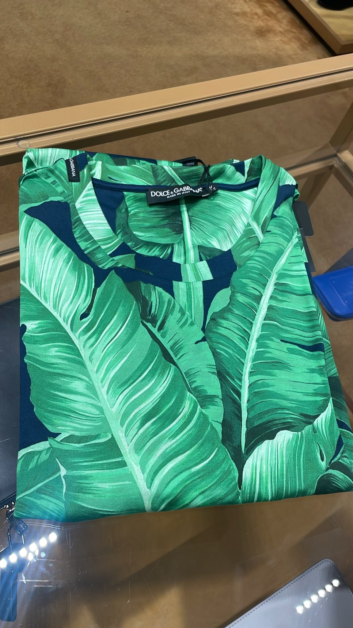 Banana Leaf Print T-Shirt