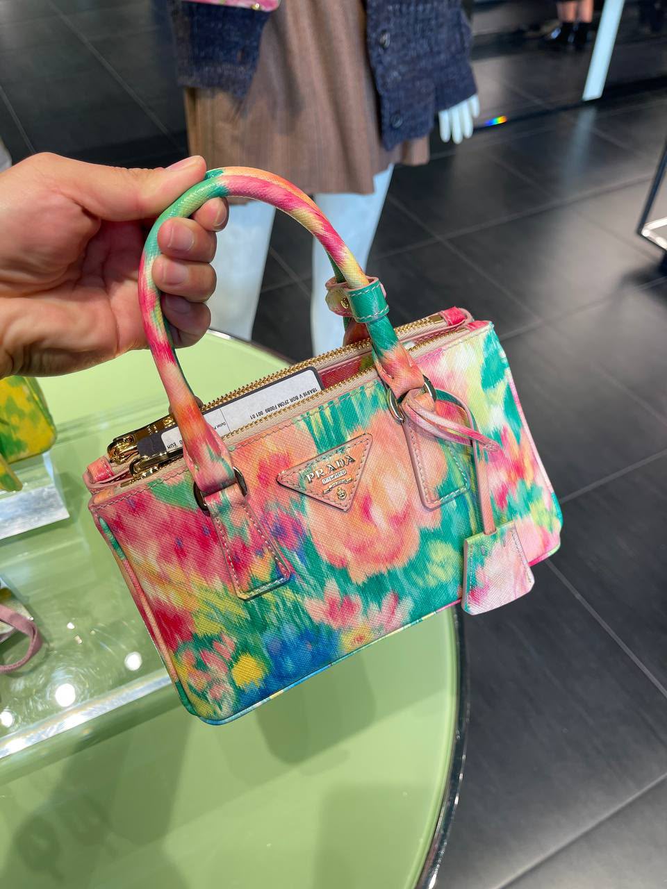 Galleria Saffiano Leather Mini Bag