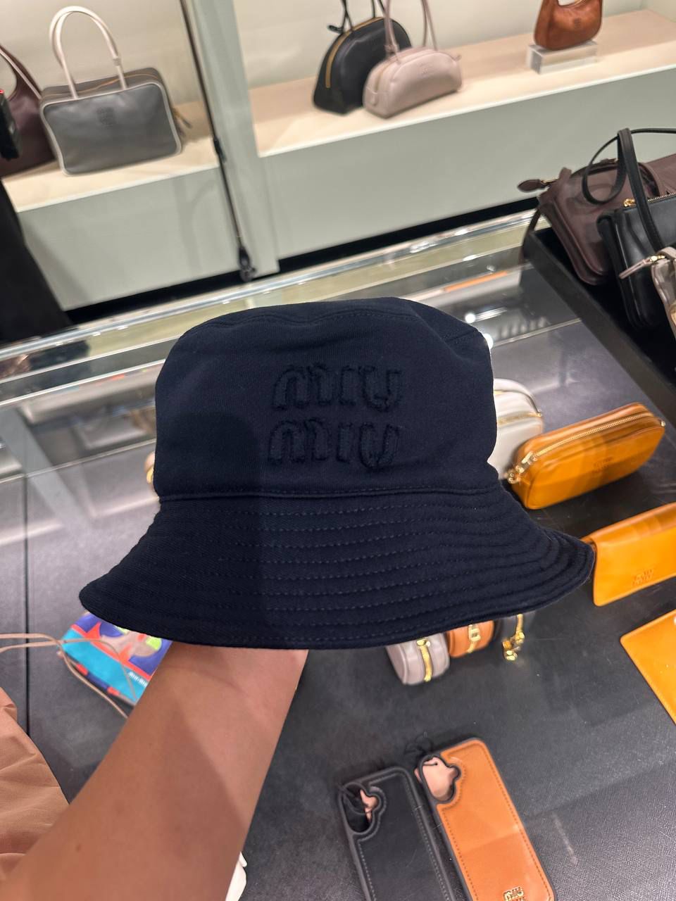 Corduroy bucket hat