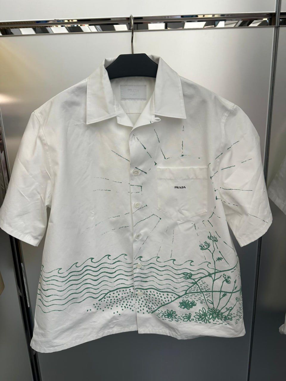 Poplin Shirt with Print