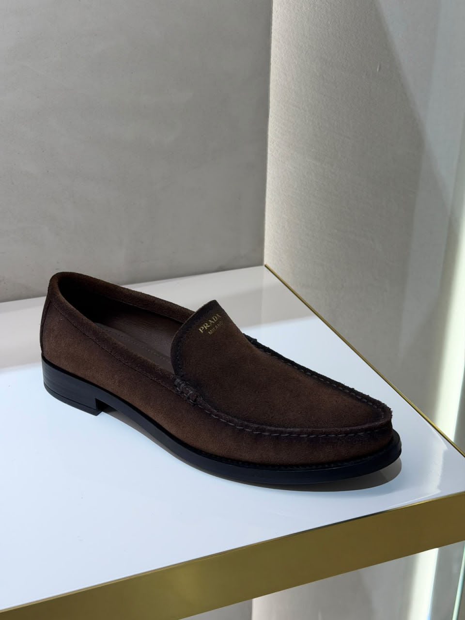 Suede Loafers