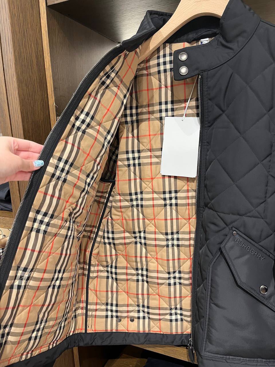 Diamond Quilted Jacket