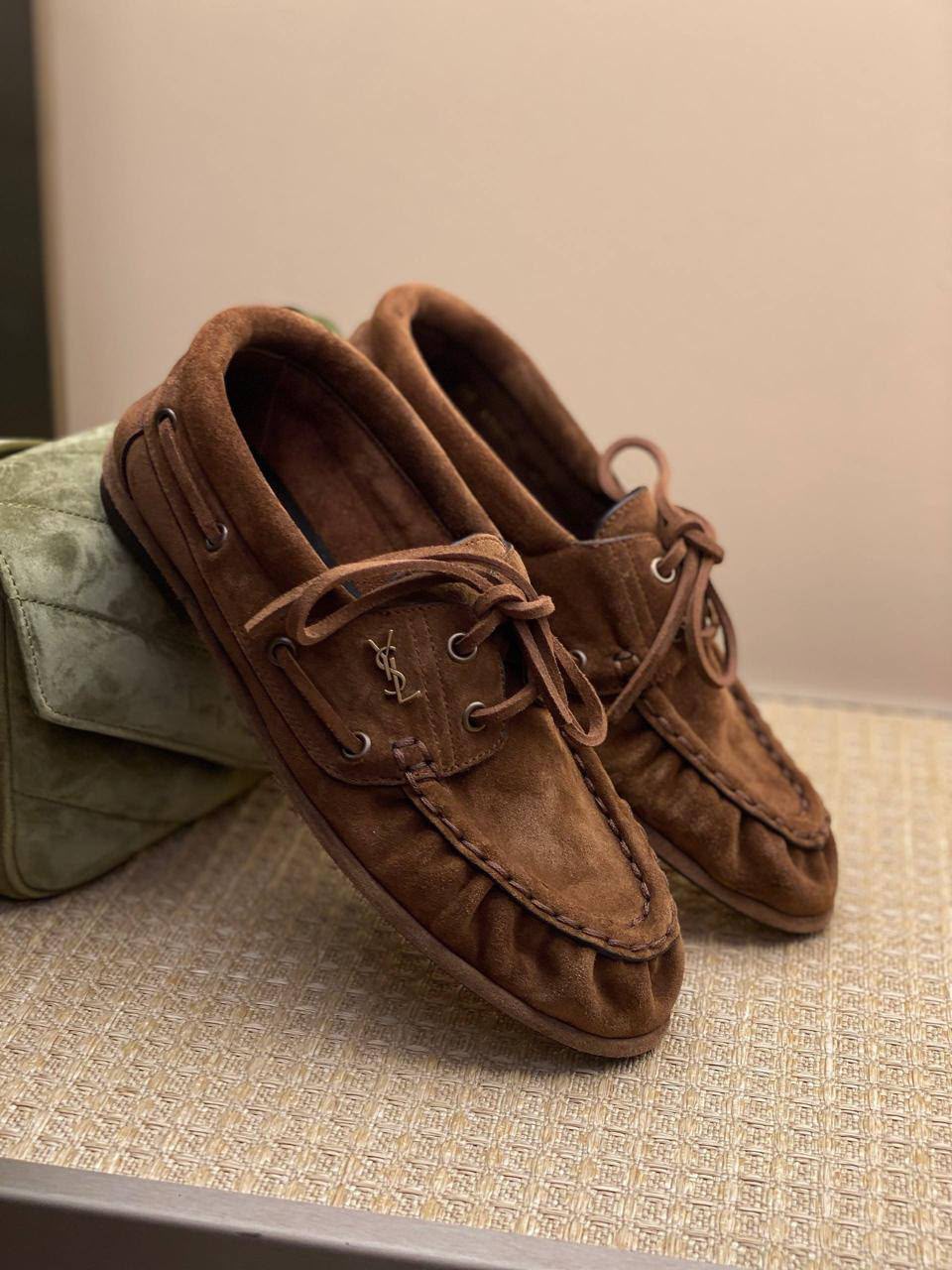 Tiger Print Suede Low-Top Sneakers