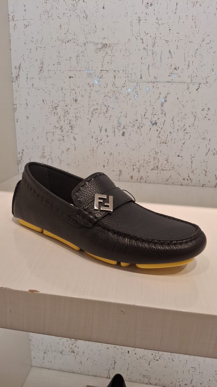 Black Leather Loafers