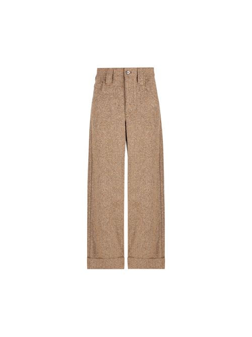 Pantaloni realizzati in lana vergine e poliammide
