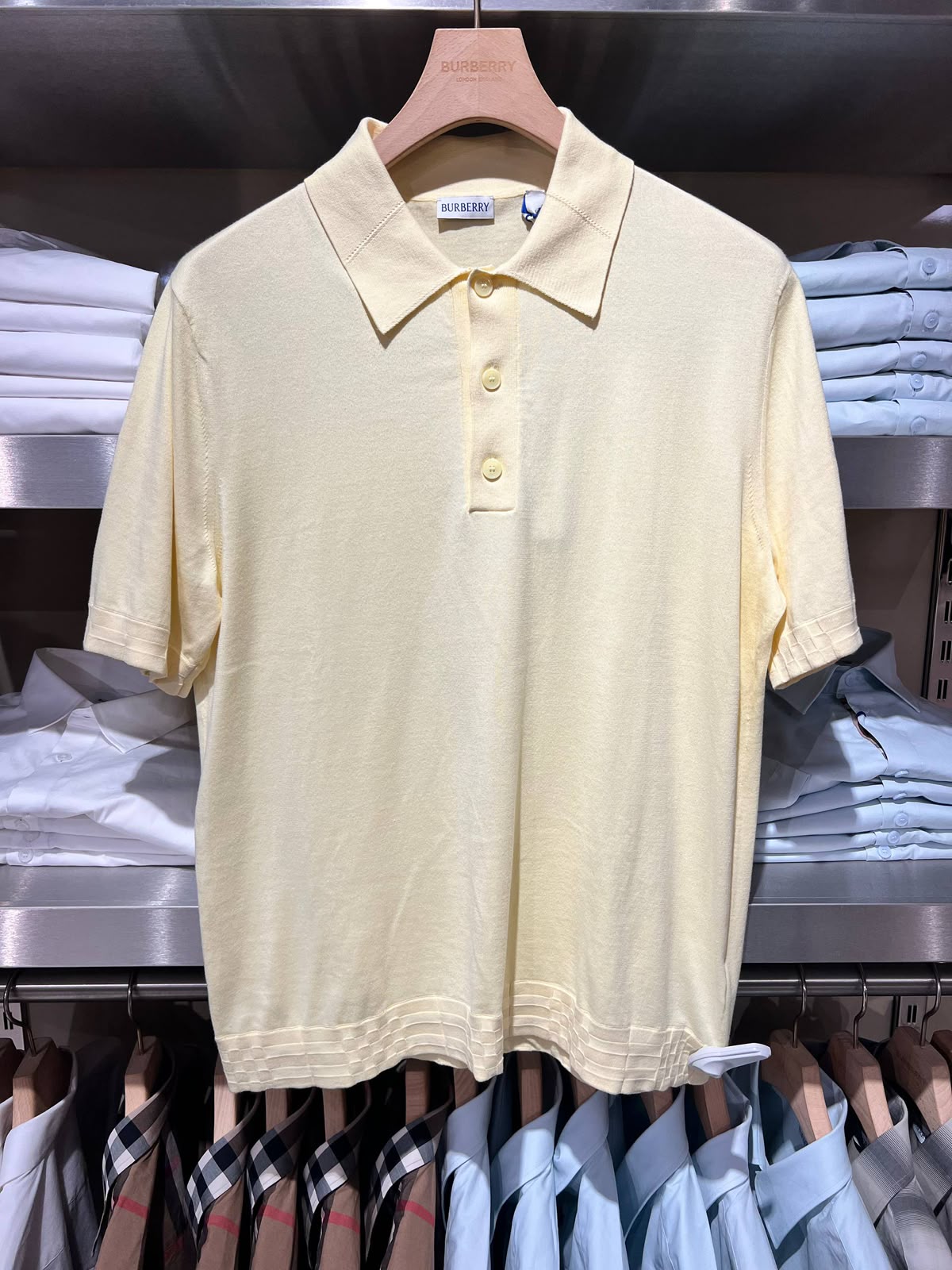 Knit Polo Shirt