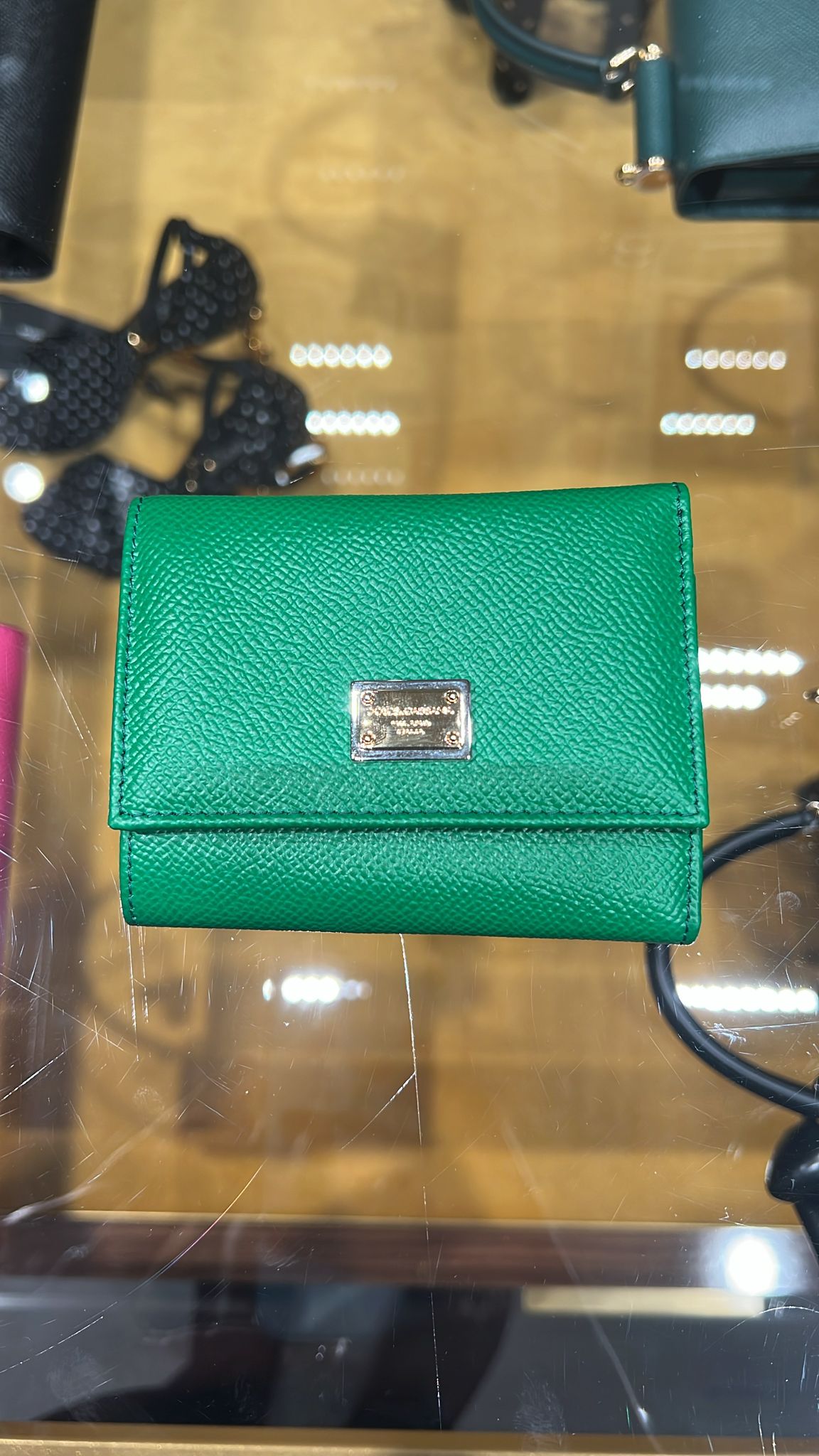 Small Dauphine Leather Wallet
