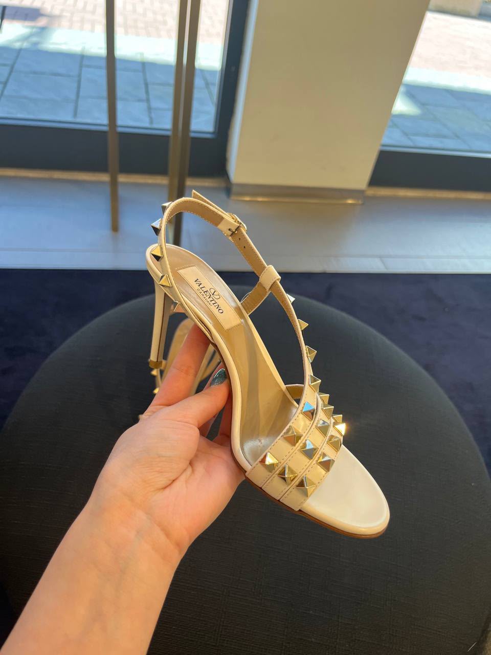 Rockstud Caged Sandal