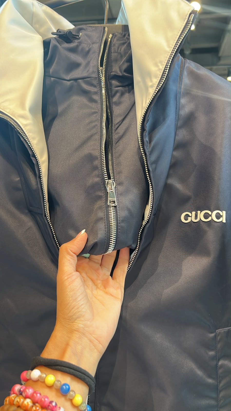 Reversible Nylon Jacket