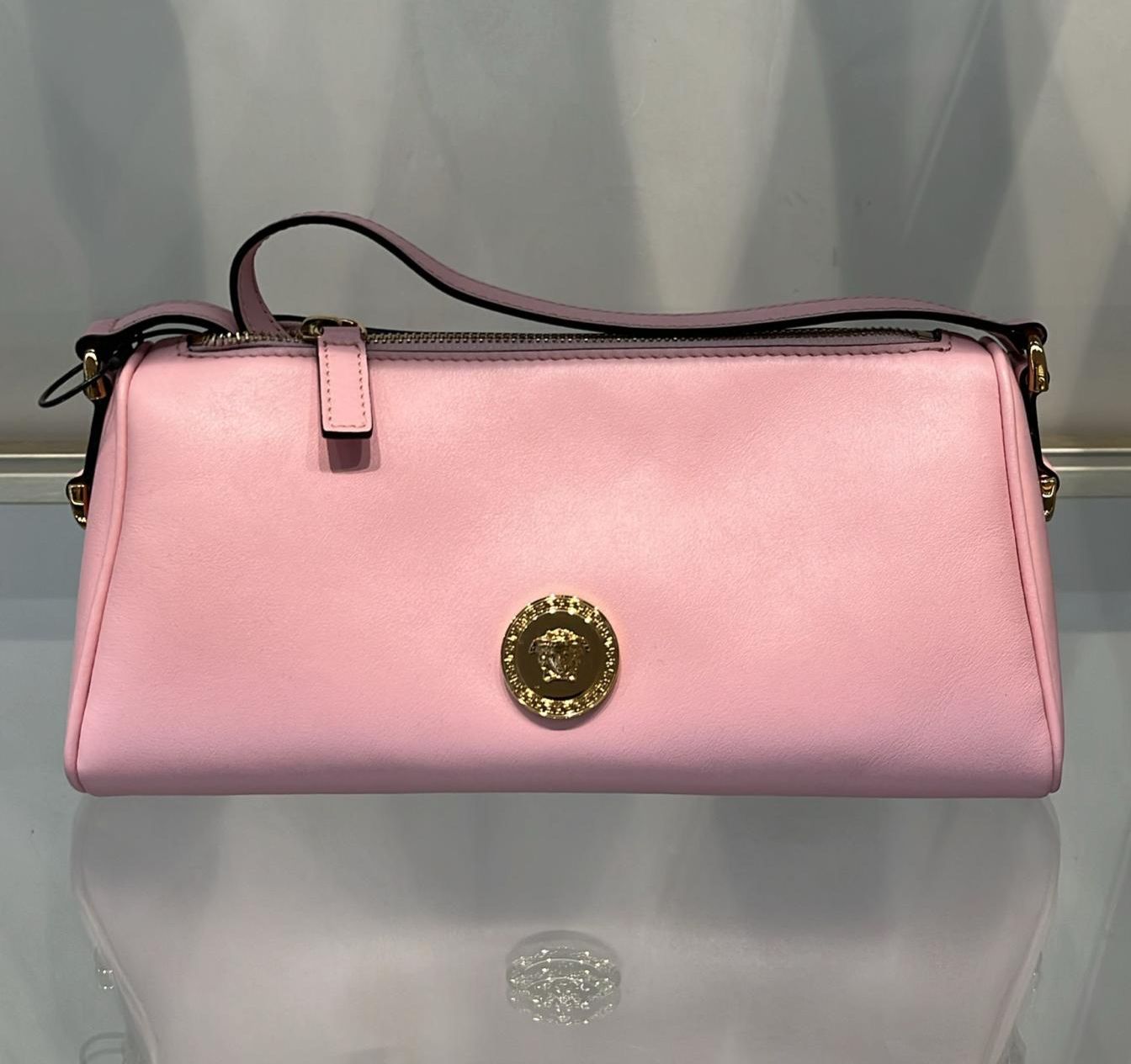 Medusa Head Horizontal Shoulder Bag