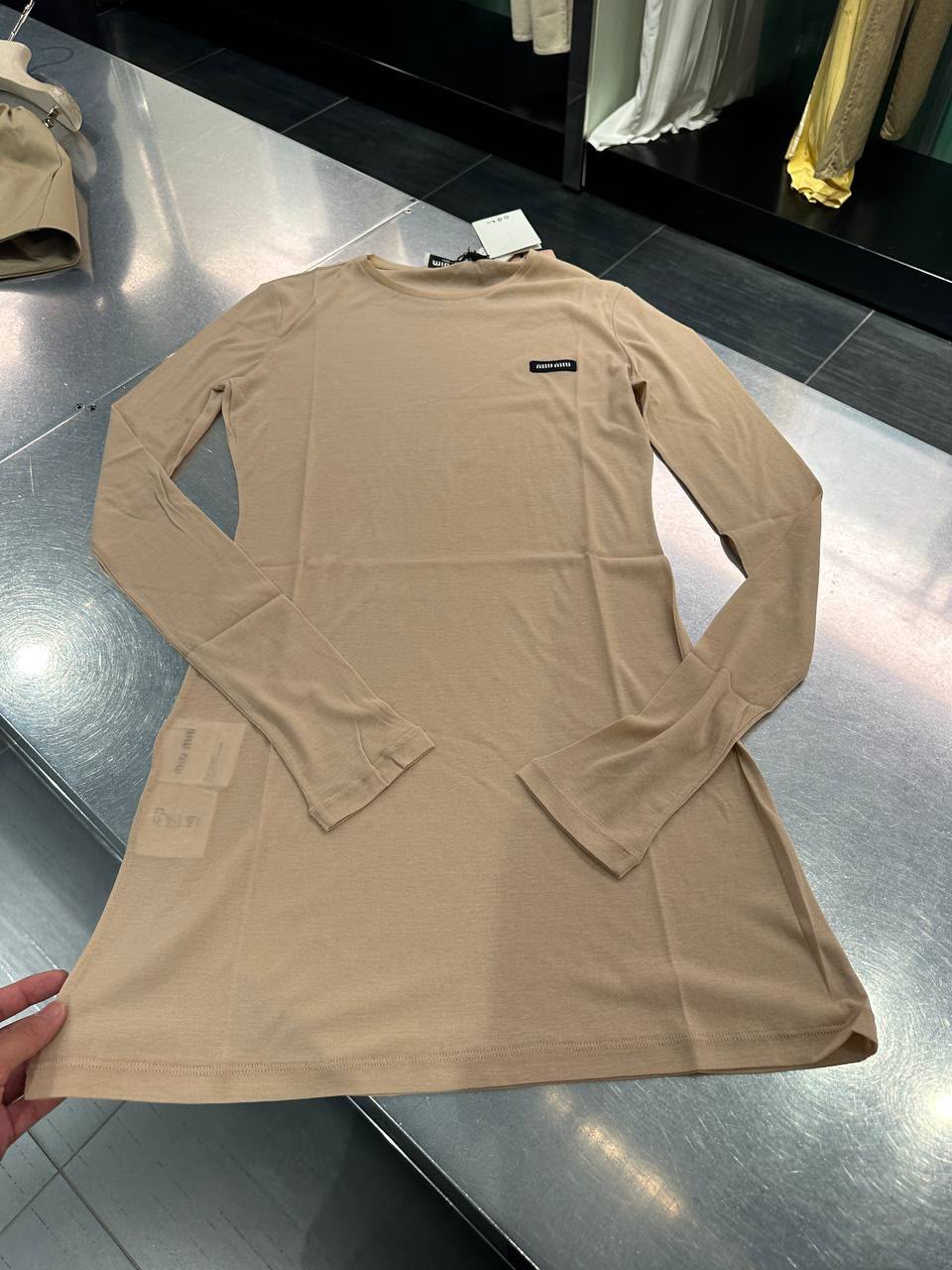 Jersey T-shirt dress