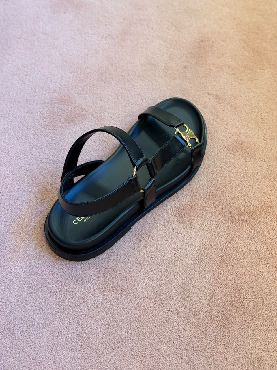 Triomphe Sandal in Calfskin