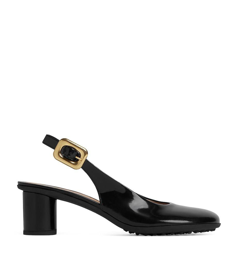 Patent Leather Slingback Pumps