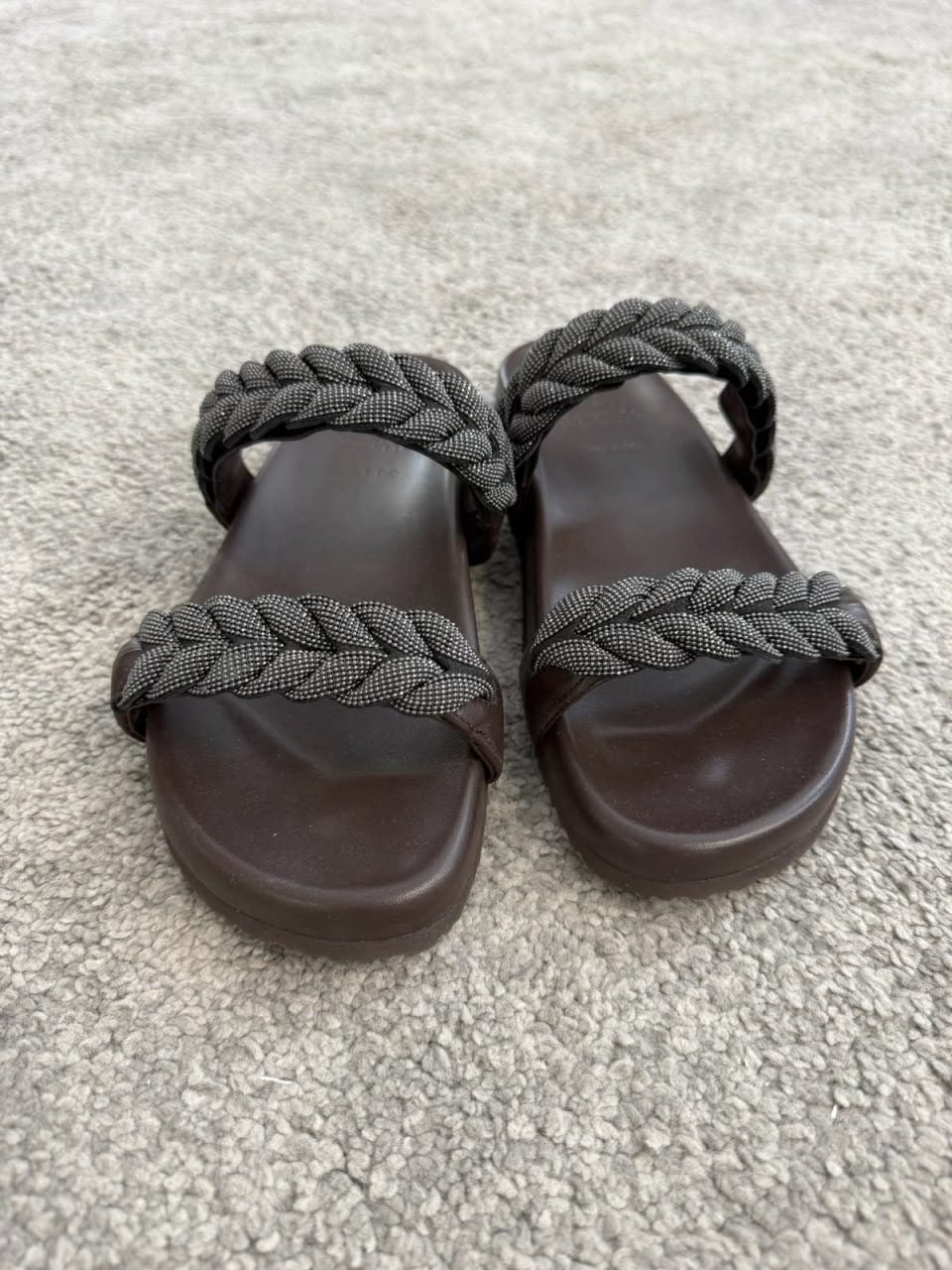 Braided Slide Sandals