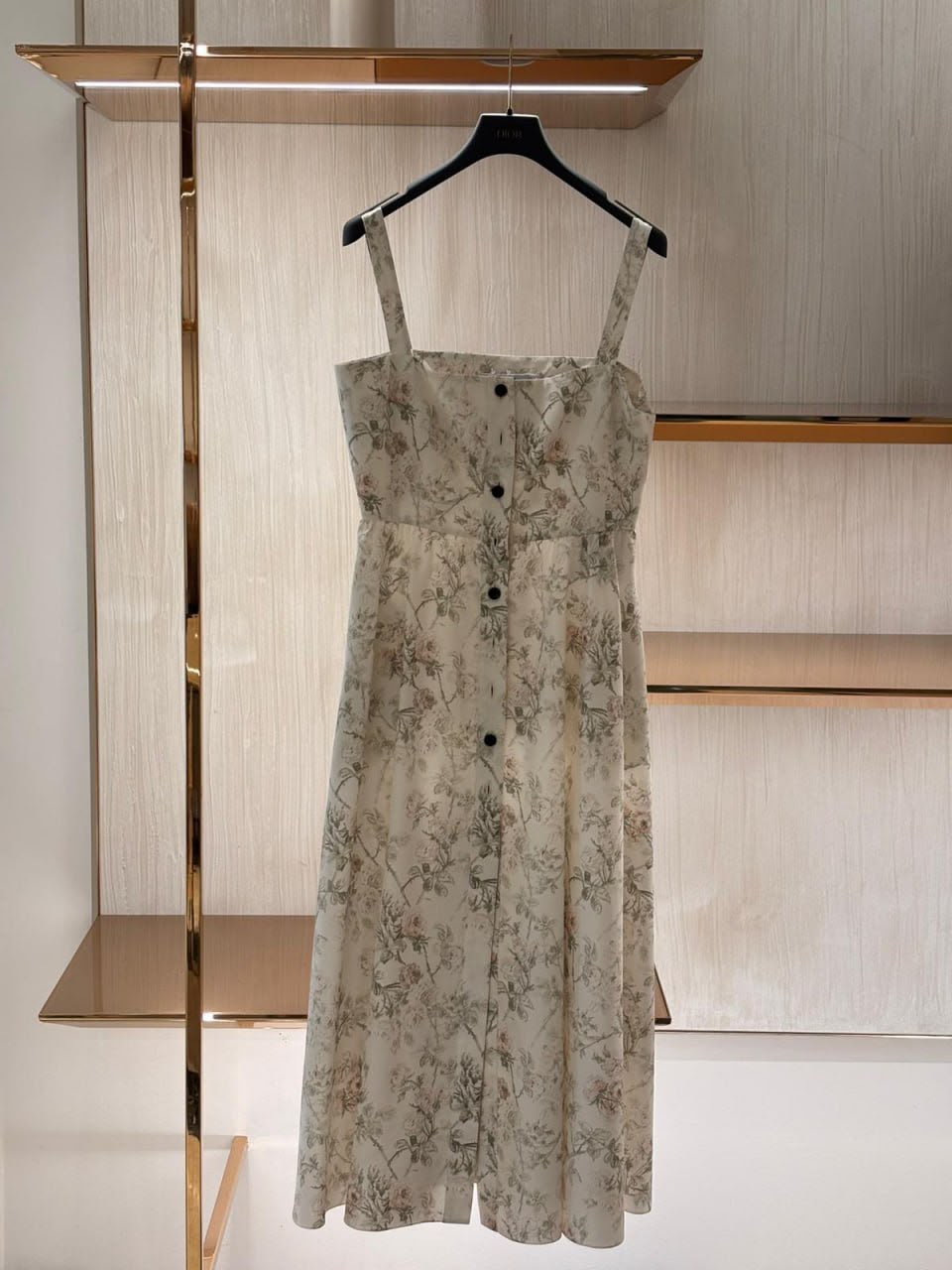 Toile de Jouy Midi Dress
