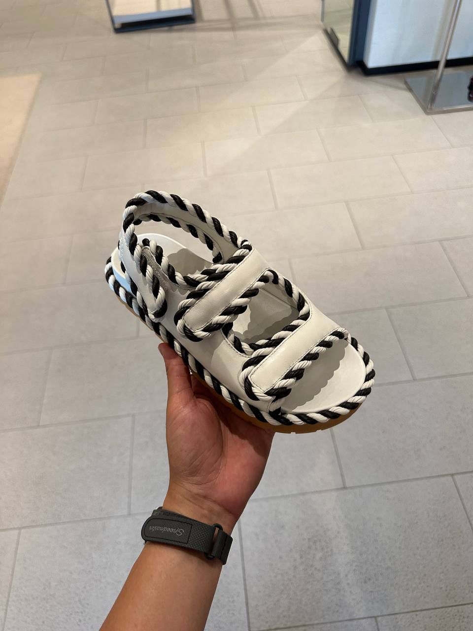 Intrecciato Mule