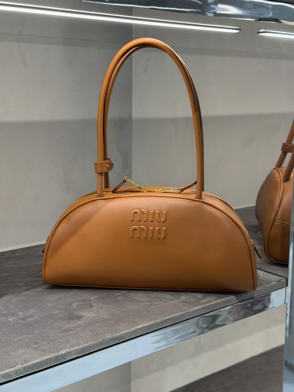 Leather Bowling Bag