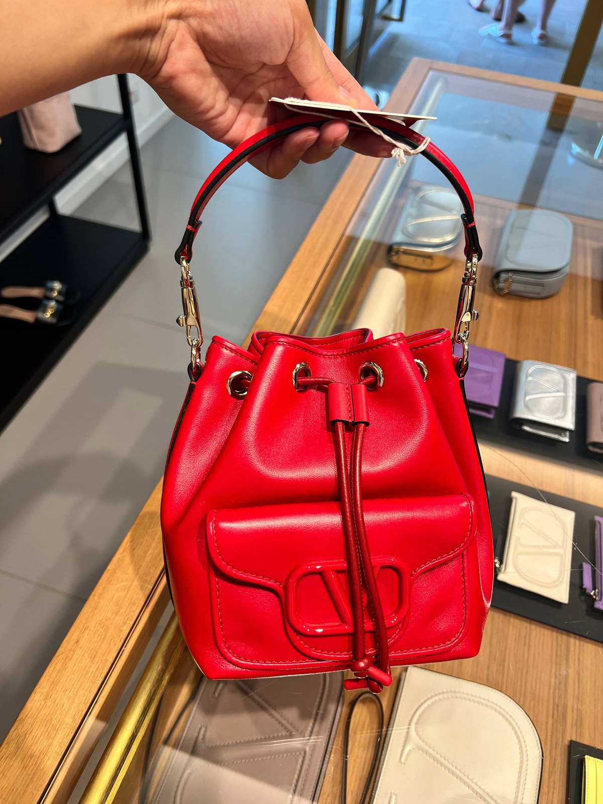 Garavani VLogo Signature Small Bucket Bag