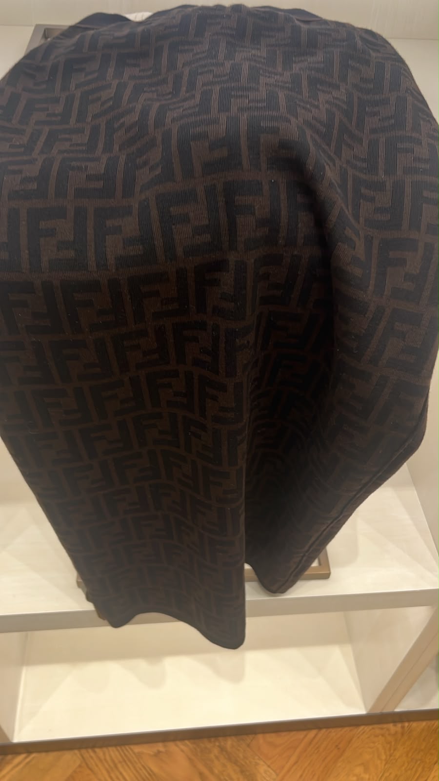 FF Logo Knit Skirt