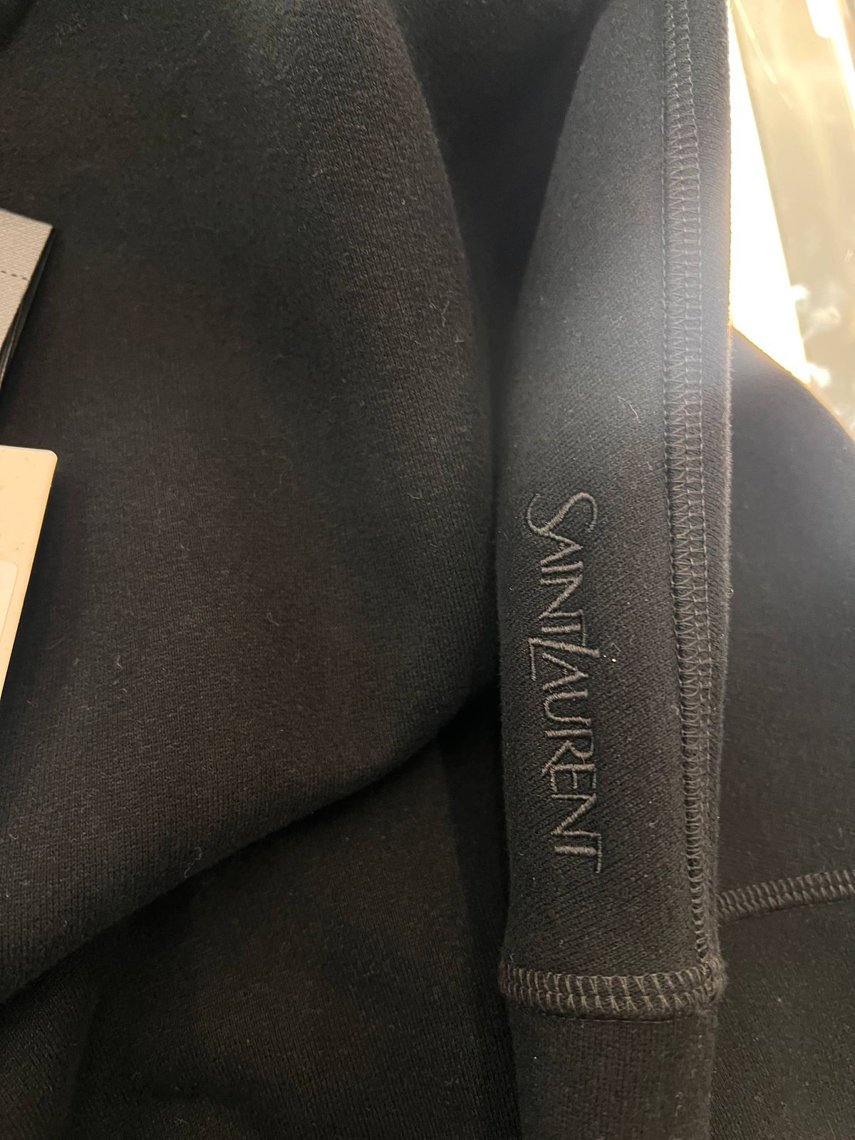 Cropped Sweatshirt in Organic Cotton
