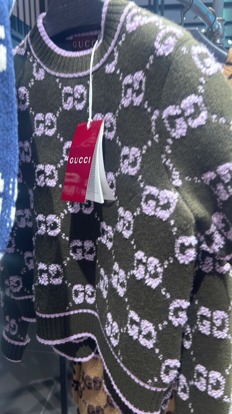 GG Jacquard Wool Sweater