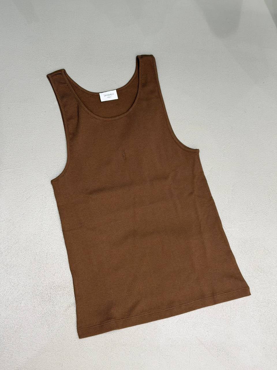Ribbed Tank Top in Cotton