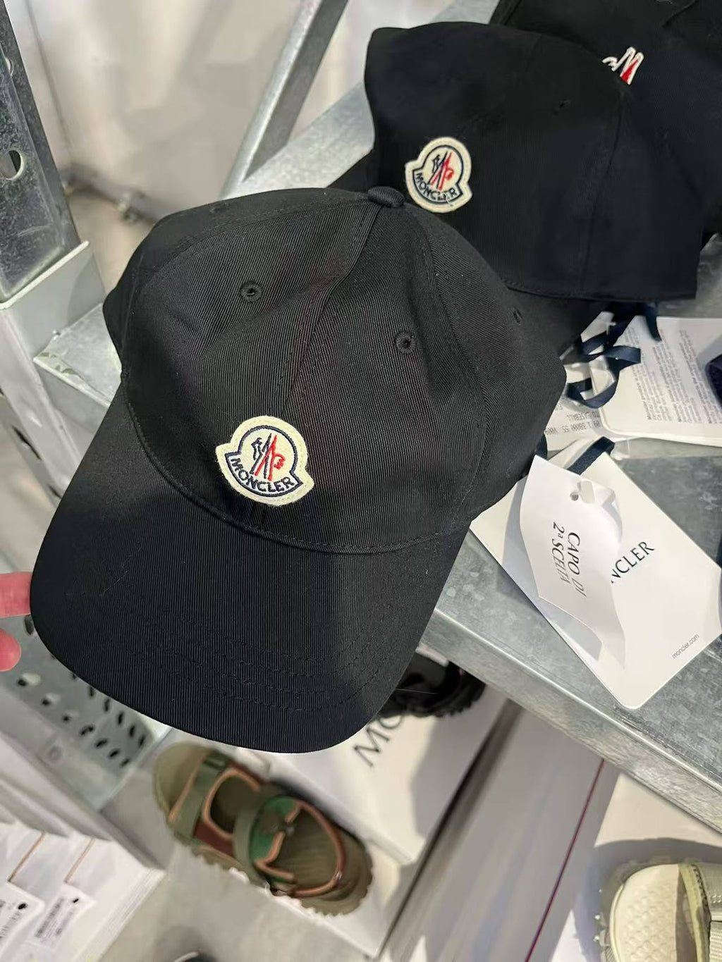 Baseball Cap with Logo Patch