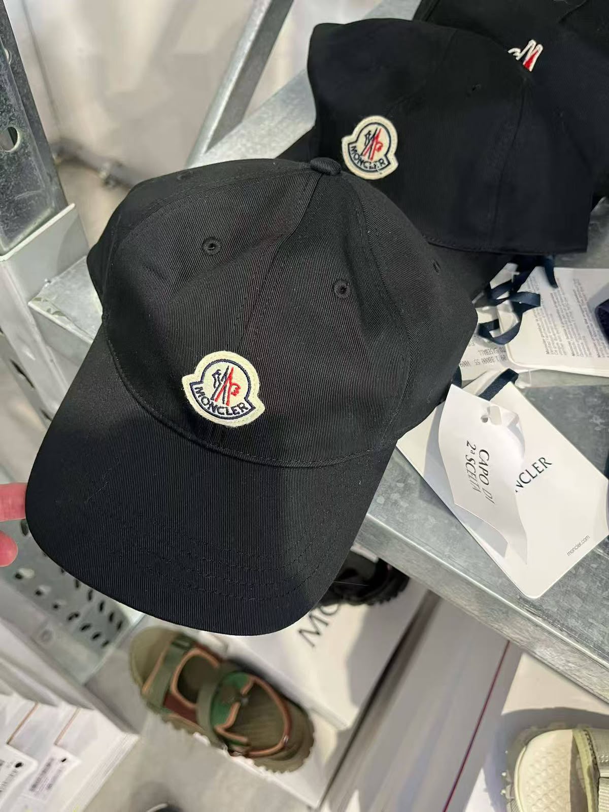 Baseball Cap with Logo Patch