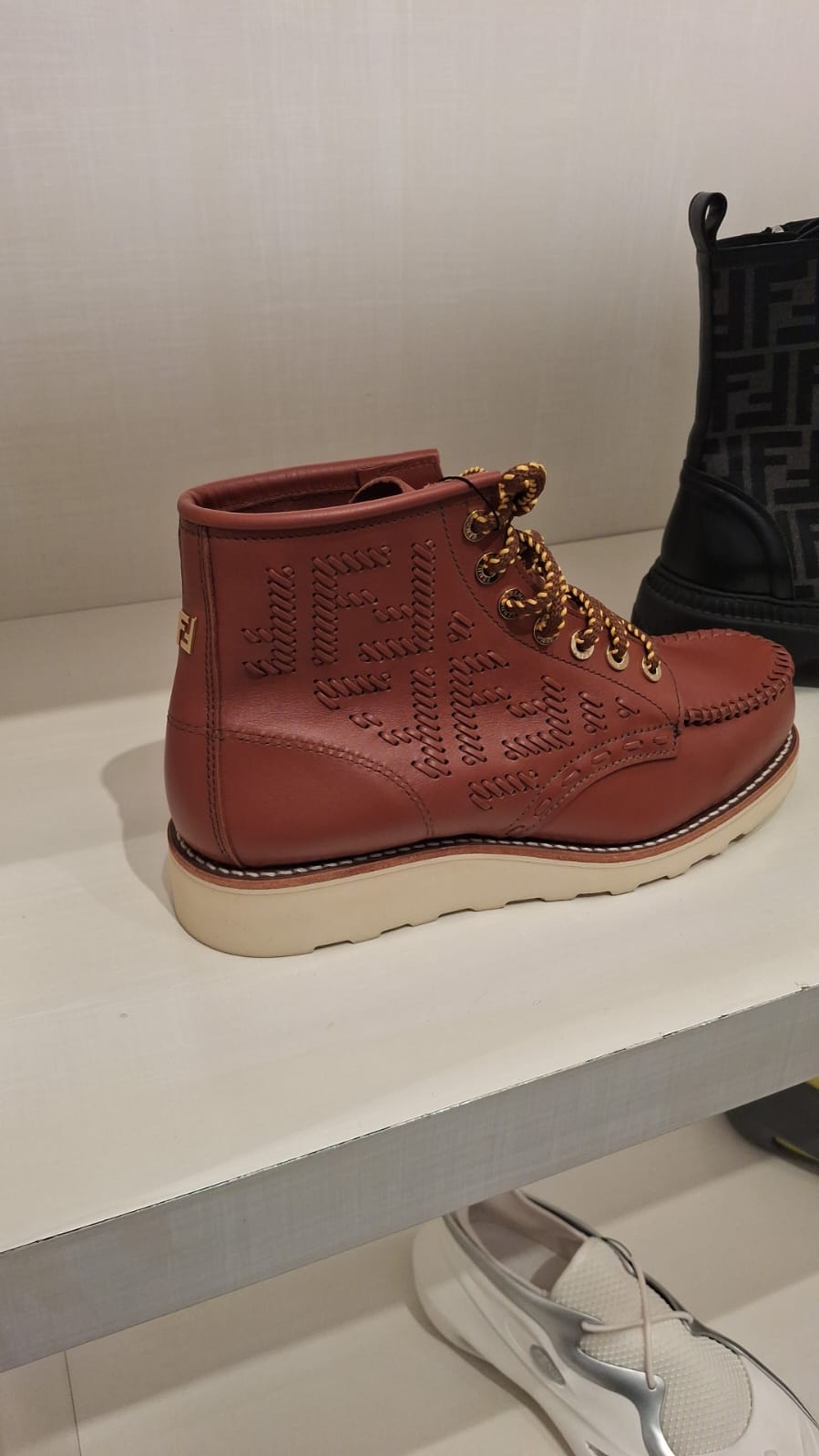 FF Logo Combat Boots