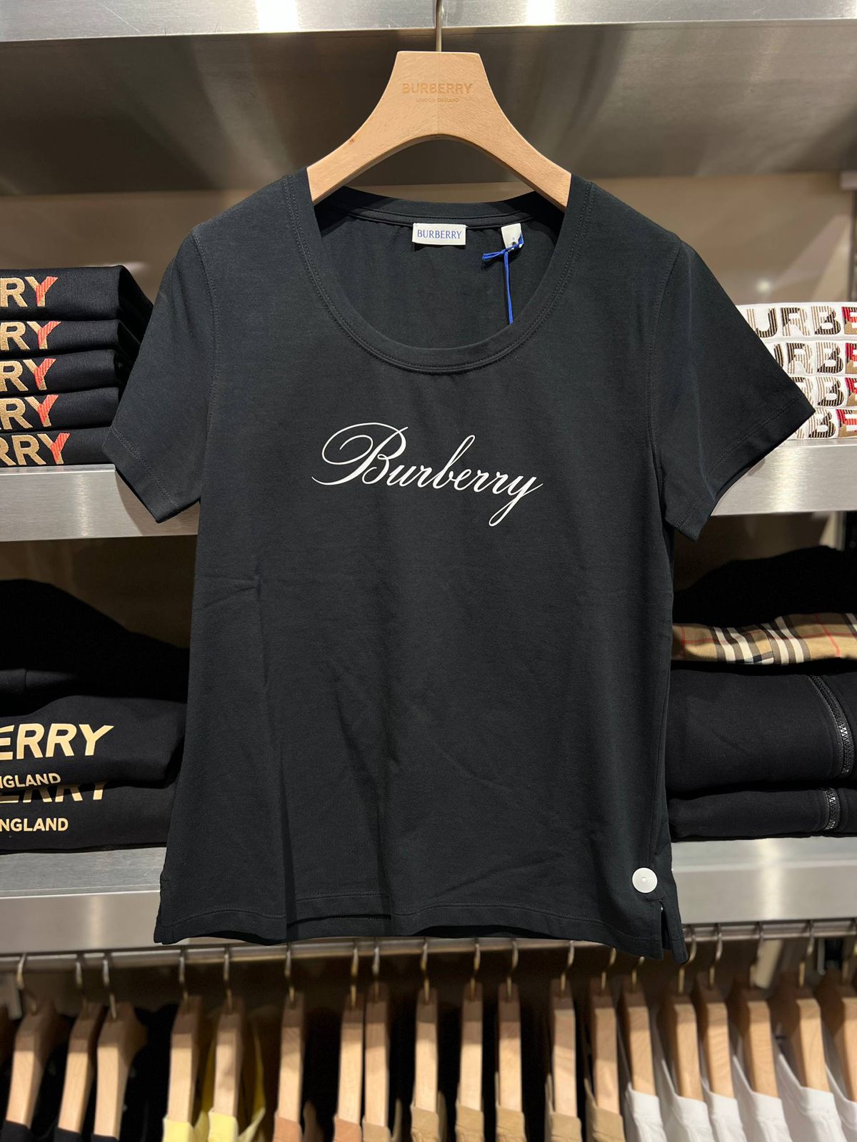 Script Logo Cotton T-shirt