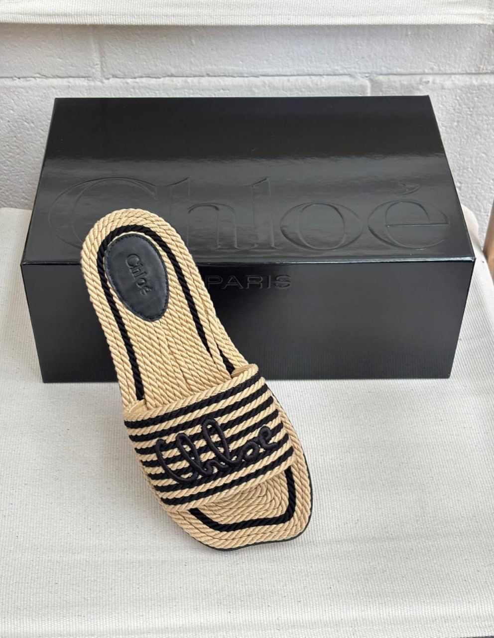 Woody Rope Slide Sandals