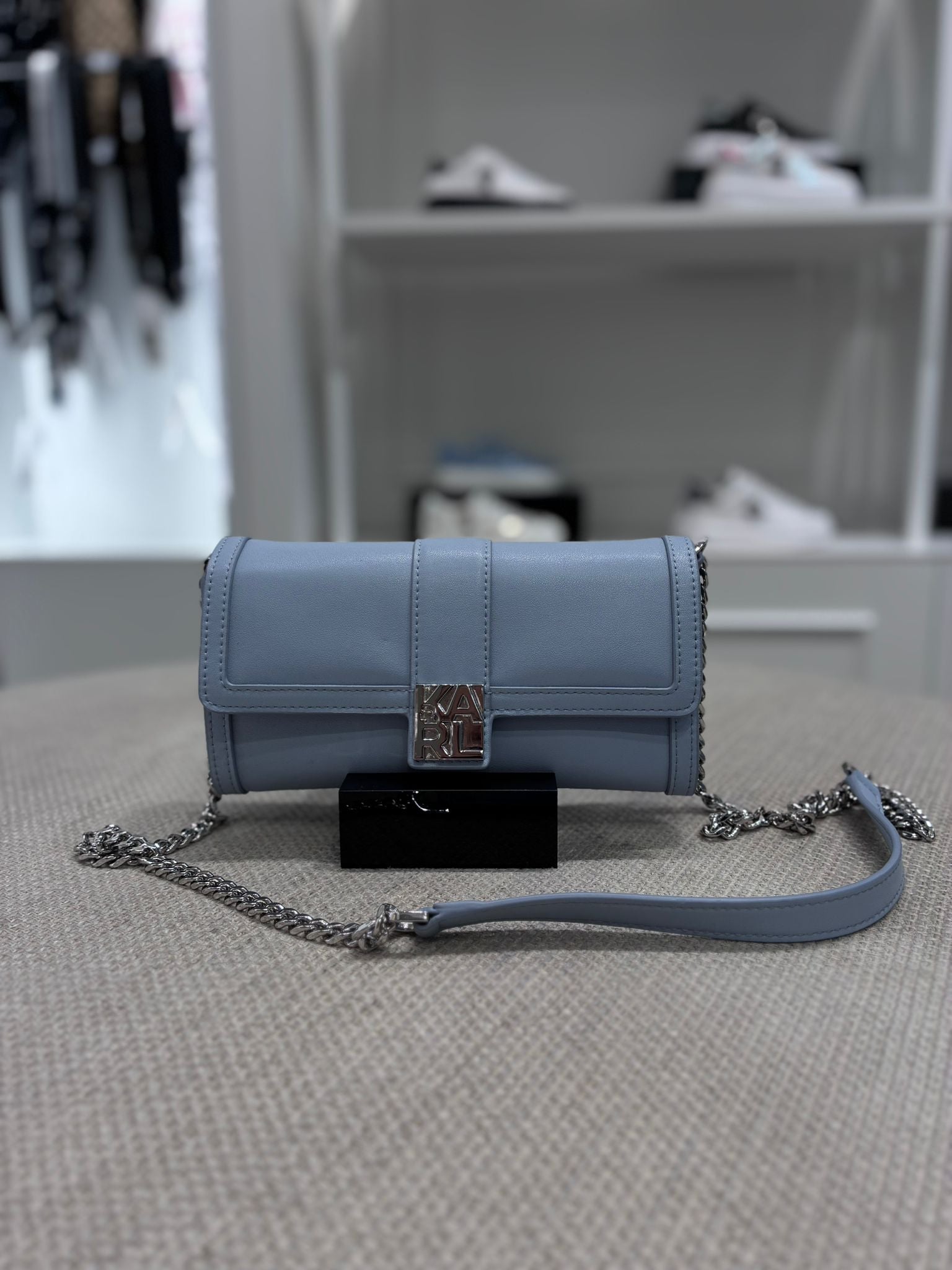 K/Signature Soft Shoulder Bag