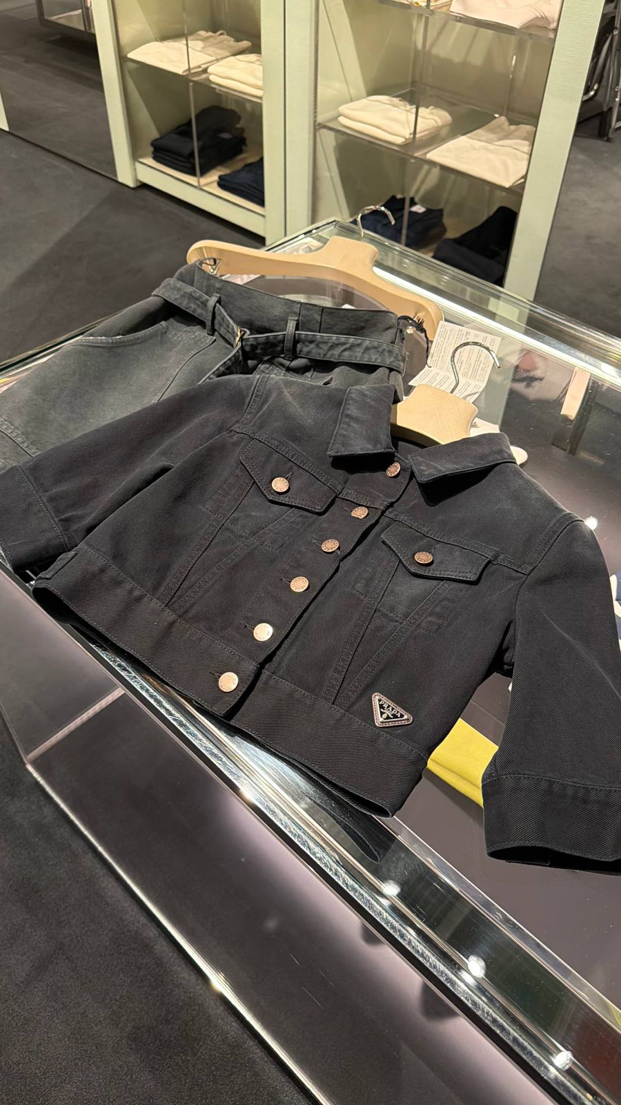 Cropped Denim Jacket