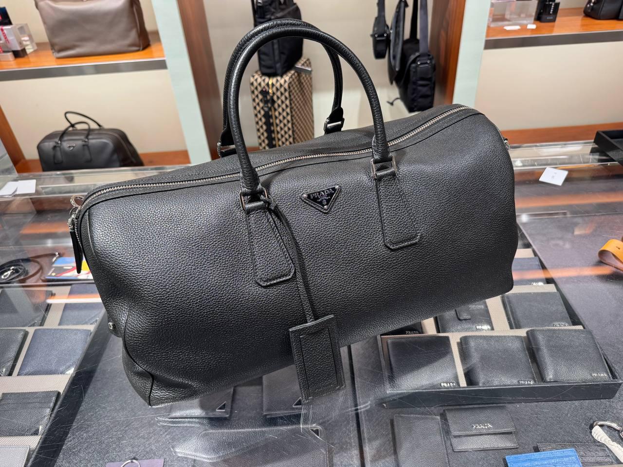 Soft Leather Travel Bag