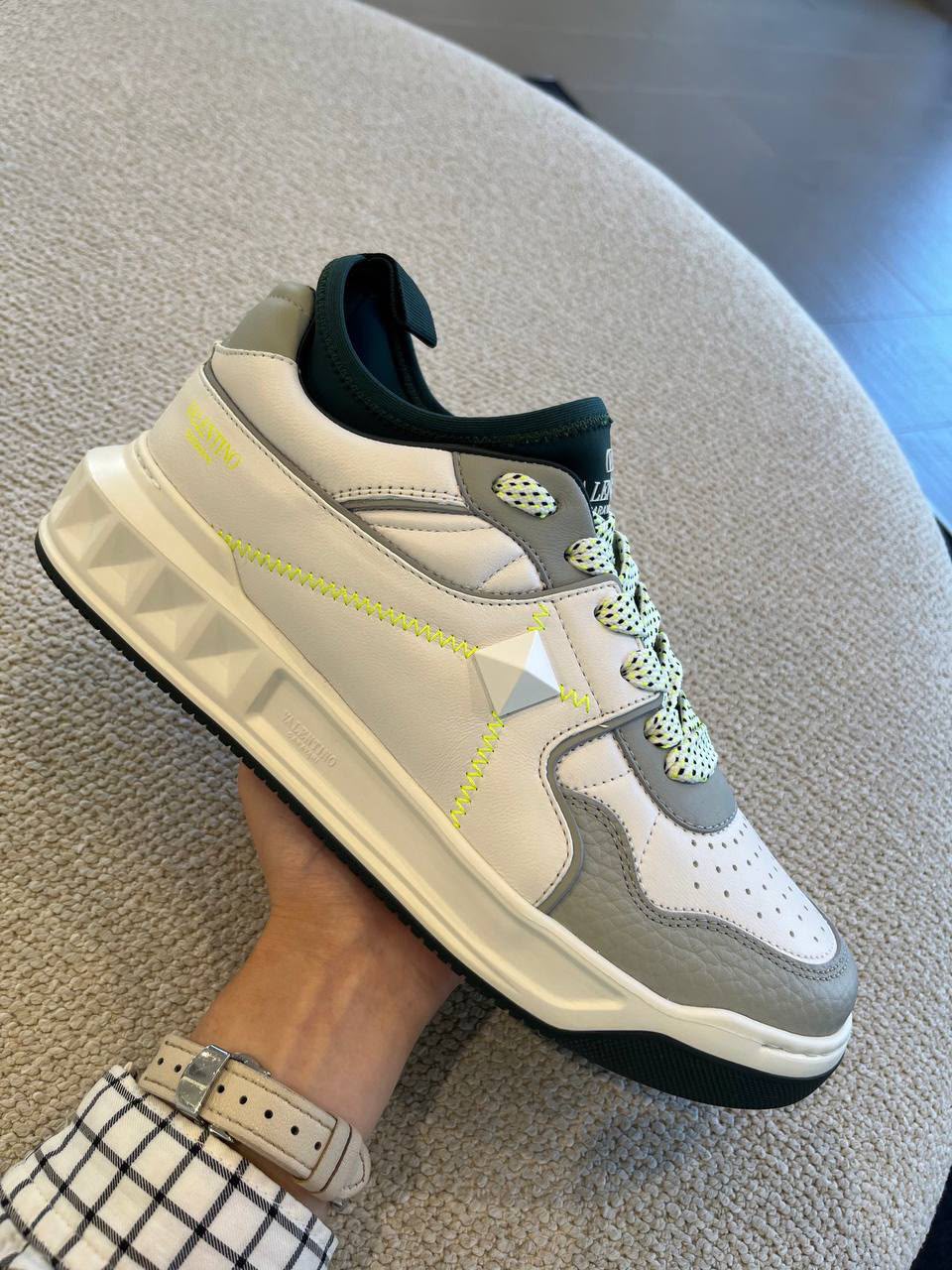 One Stud High-Top Sneaker