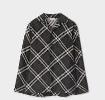 Check Cotton Flannel Shirt