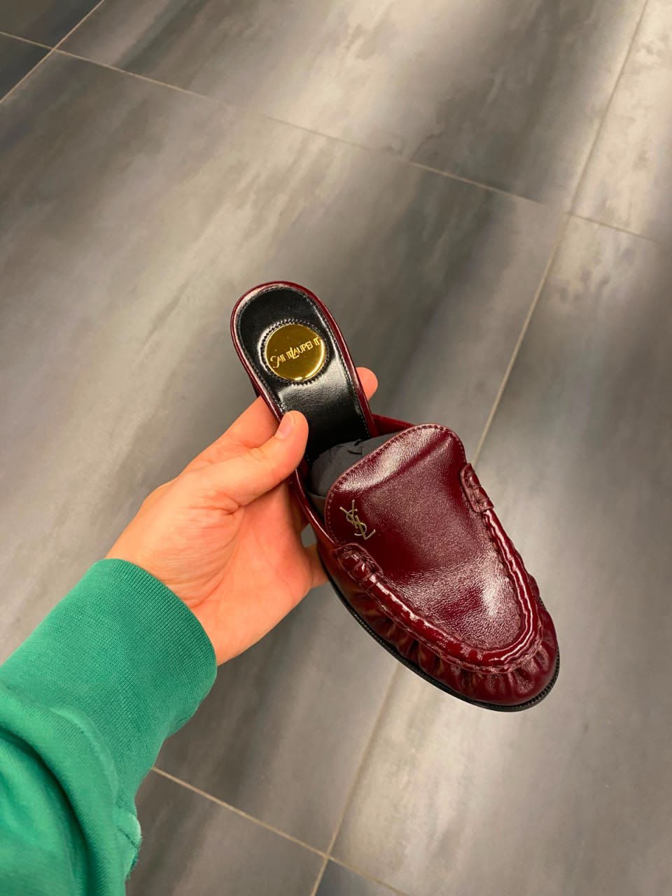 Le Loafer Mule in Patent Leather