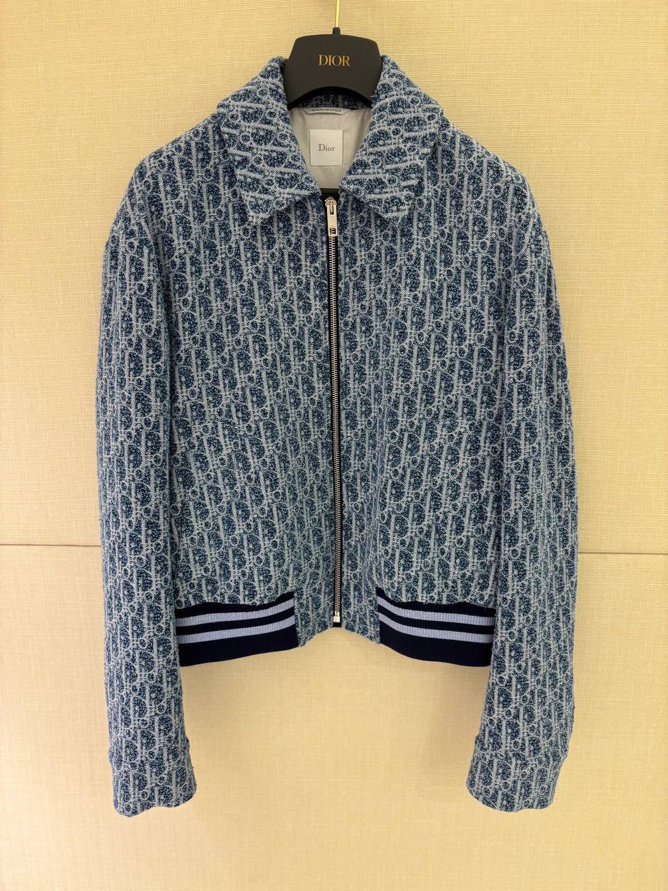 Oblique Technical Tweed Blouson