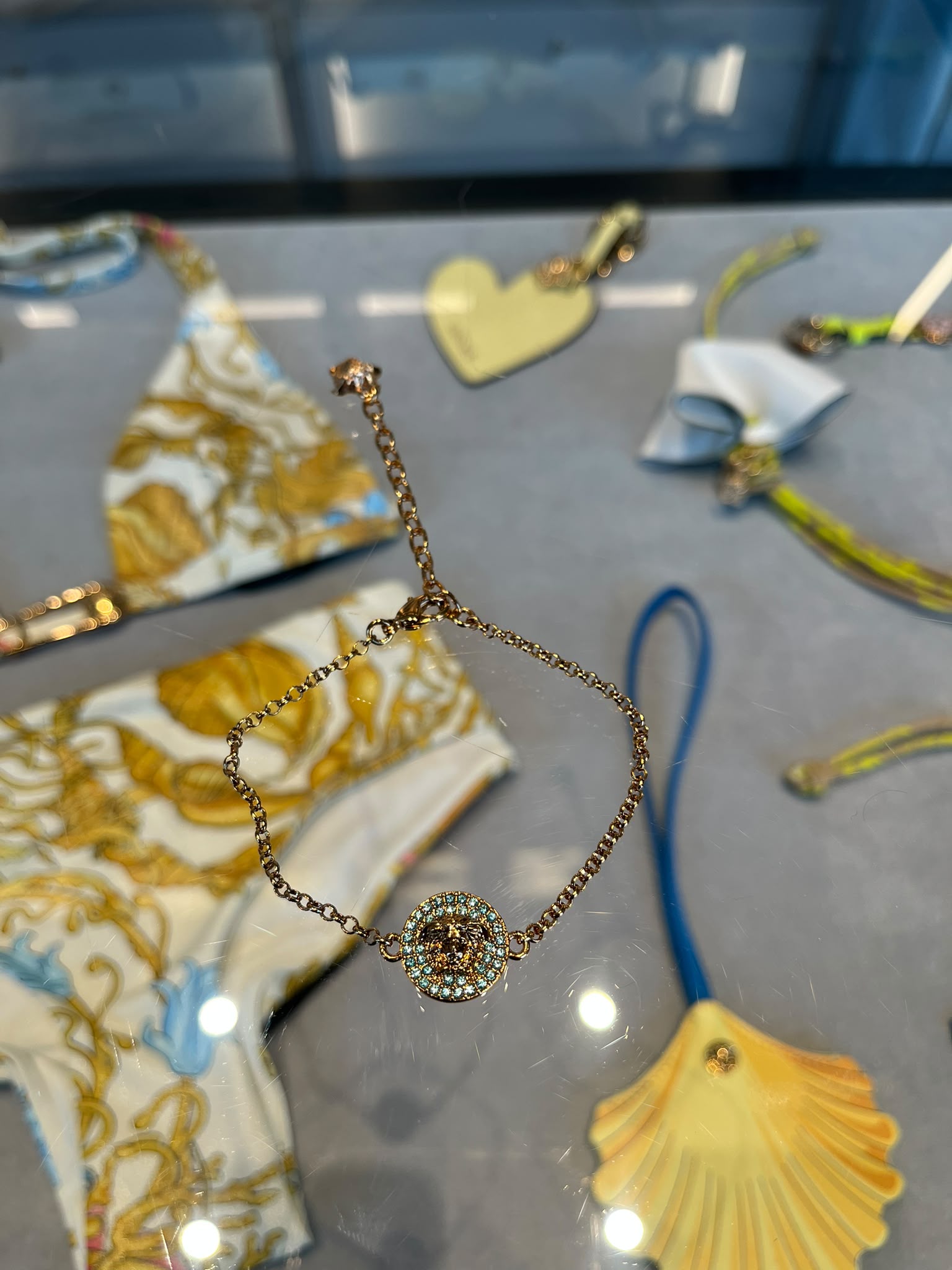 Medusa Crystal Pendant Necklace