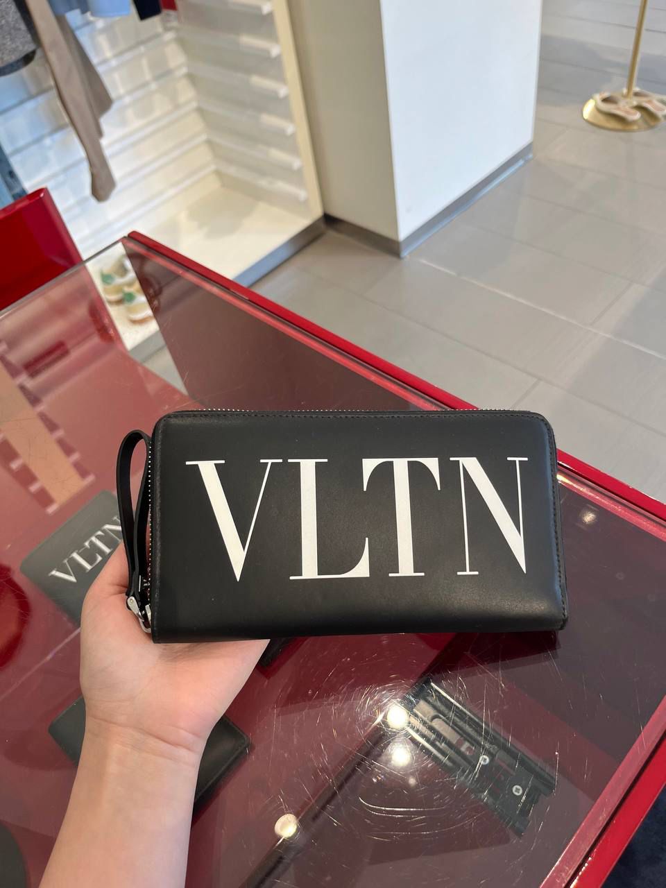 VLTN Zip-Around Wallet