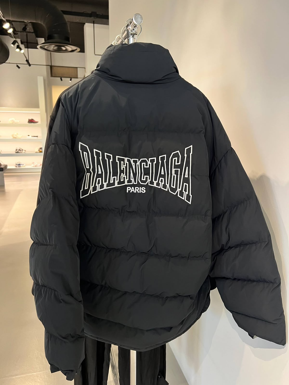 Varsity Logo Puffer Jacket