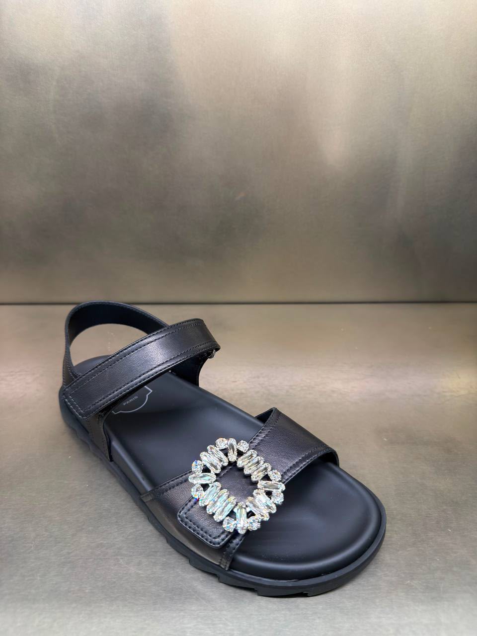 Viv' Rangers Strass Buckle Sandals