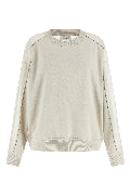 Organza and 'Monile' sweatshirt