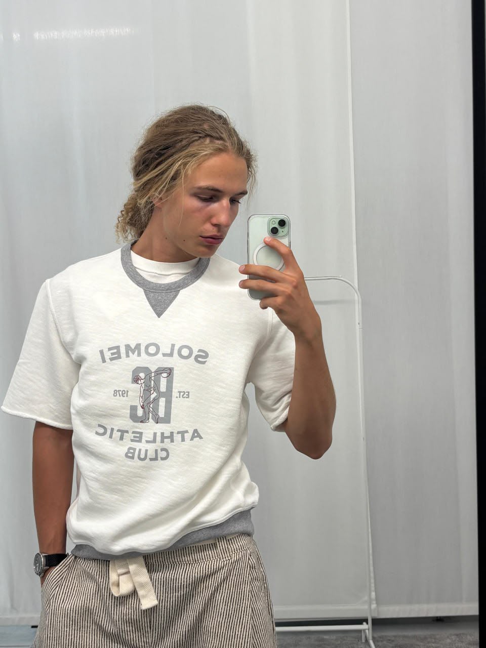 Short Sleeve Sweatshirt