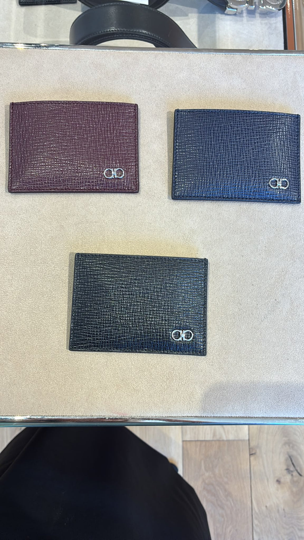 Gancini Card Case